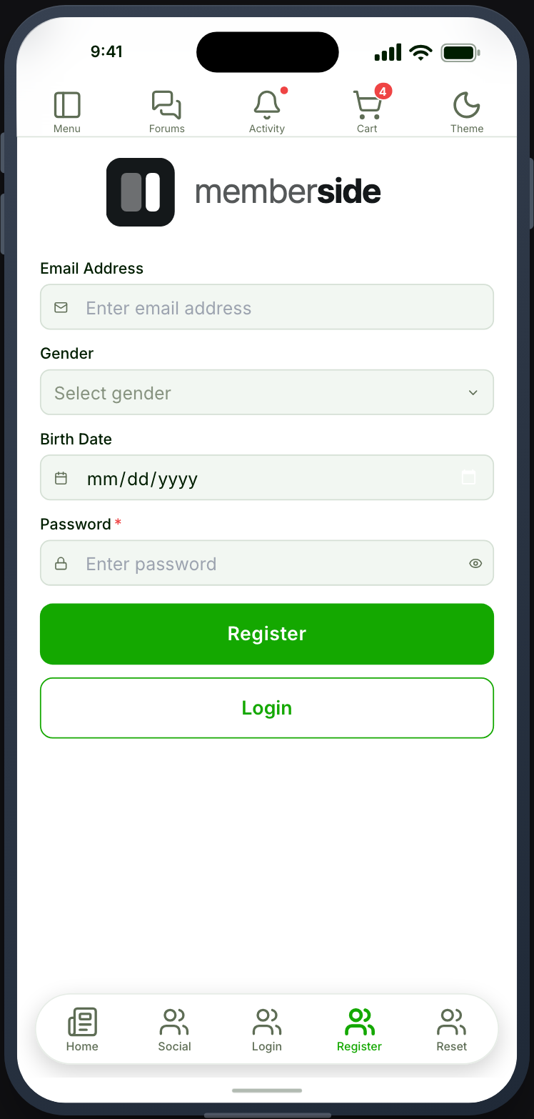 Registering through an Ultimate Member form